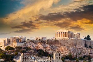 Parthenon auf der Akropolis in Athen