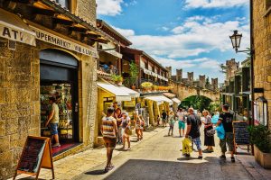 San-Marino - Der Kleinstaat ist eine Enklave in Italien