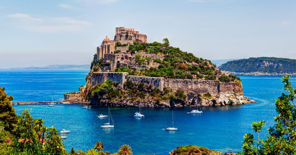 Festung "Castello Aragonese" bei Ischia