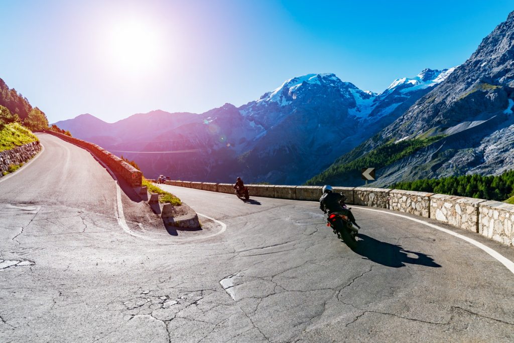 Stilfser Joch (Passo dello Stelvio) - Gebirgspass in den Alpen