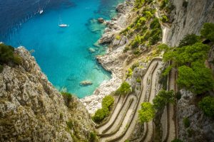 Serpentinenpfad Via Krupp auf Capri