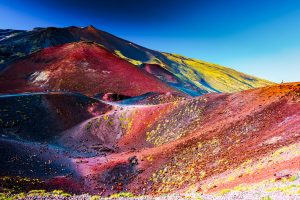 Marsartige Landschaft um den Vulkan Ätna