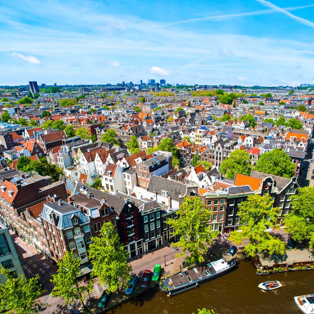 Blick über Amsterdam