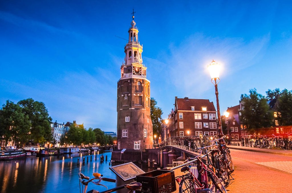 Amsterdam: Montelbaanstoren (Turm)