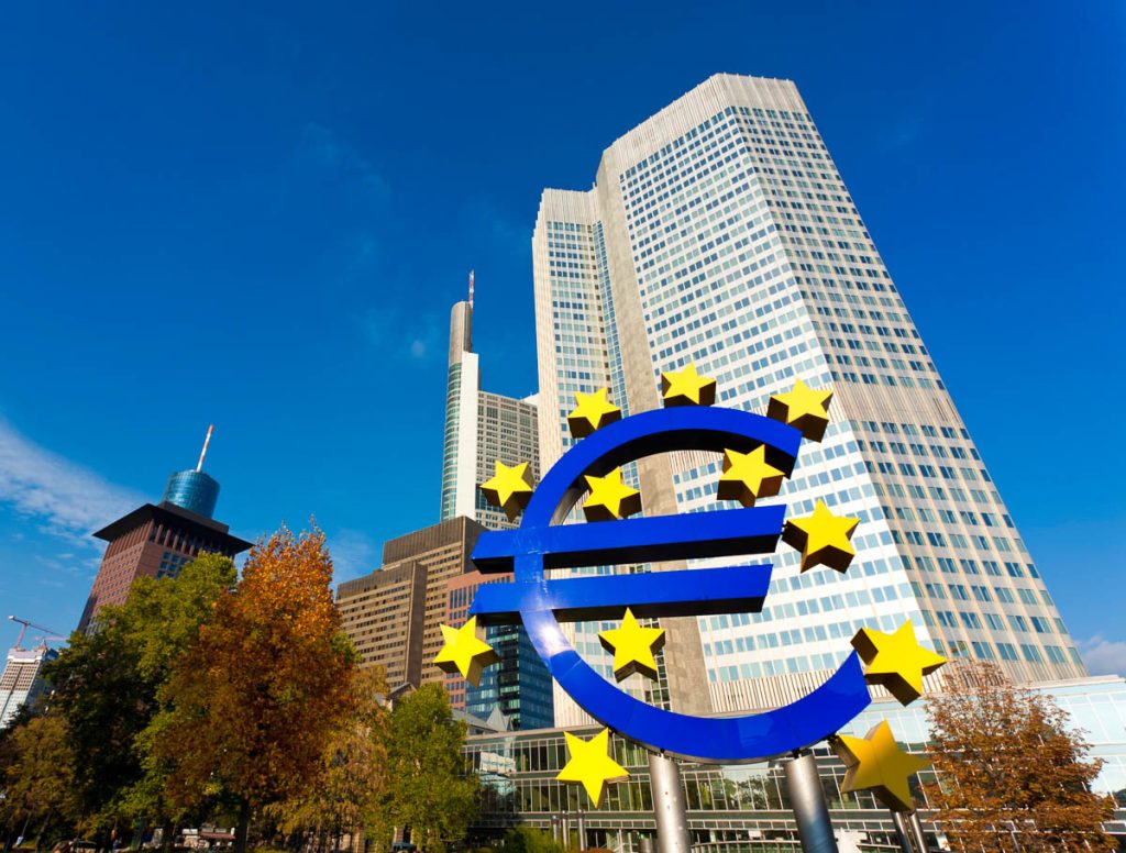 EZB Europäische Zentralbank in Frankfurt