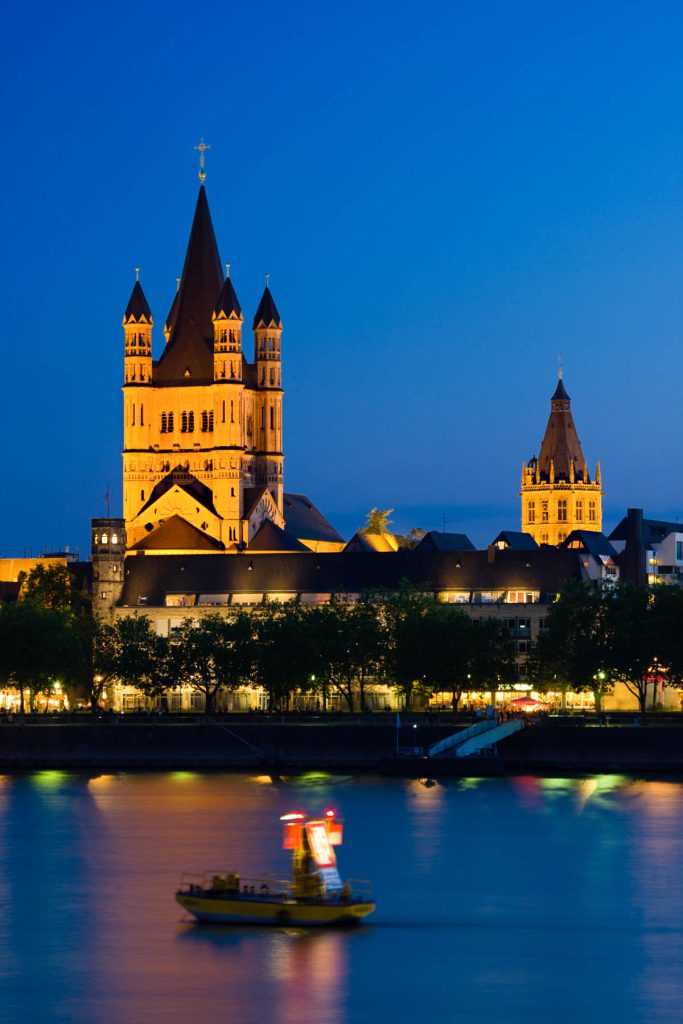 Groß Sankt Martin Kirche am Fischmarkt in Köln