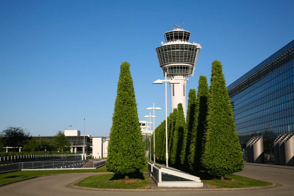Tower am Flughafen München