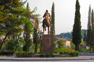 Denkmal: Nikola I (Fürst von Montenegro, 1841-1921) in Podgorica