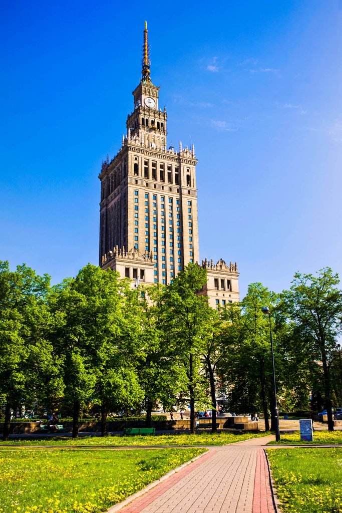 Stalinstachel: Kulturpalast in Warschau