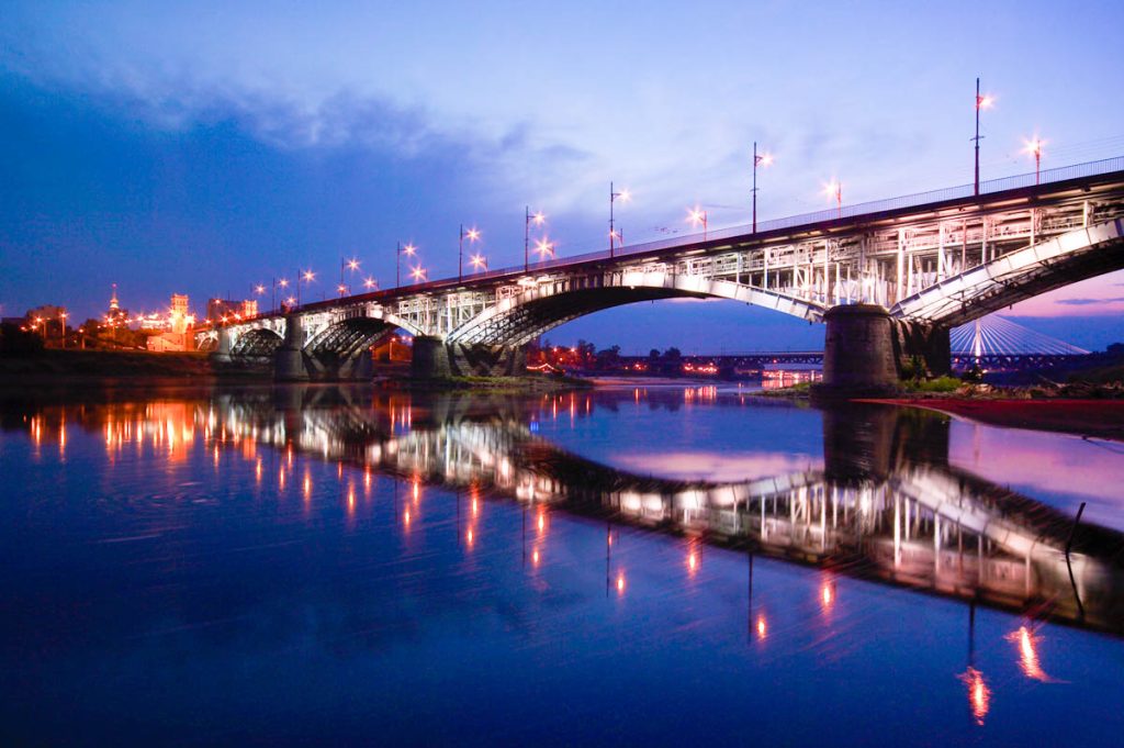 Poniatowski Brücke in Warschau