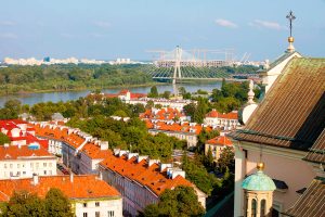 Warschau: Blick über die Weichsel