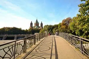Brücke über die Isar in München