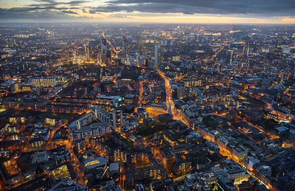 Luftaufnahme von London