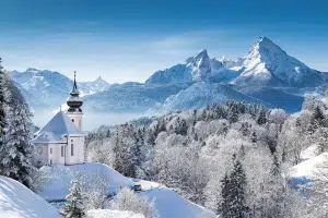 Wallfahrtskirche Maria Gern in Berchtesgaden, Bayern