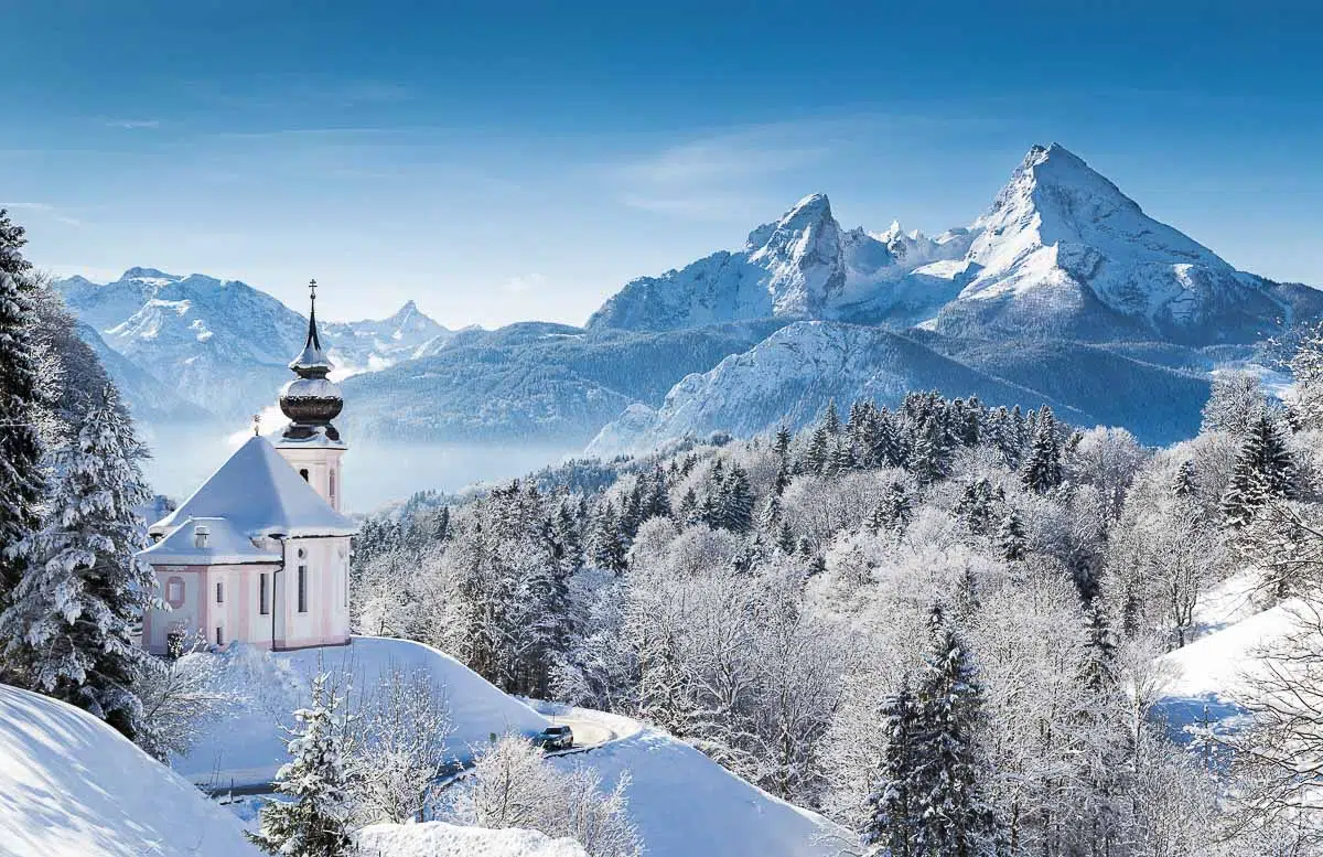 Wallfahrtskirche Maria Gern in Berchtesgaden, Bayern