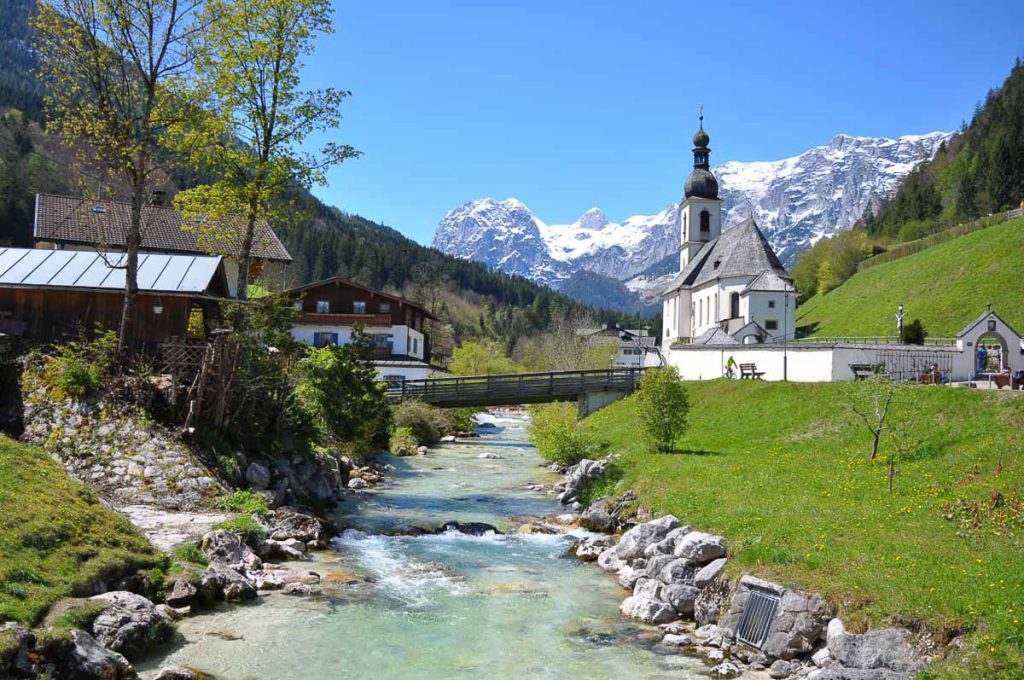 Ramsau bei Berchtesgaden in Bayern
