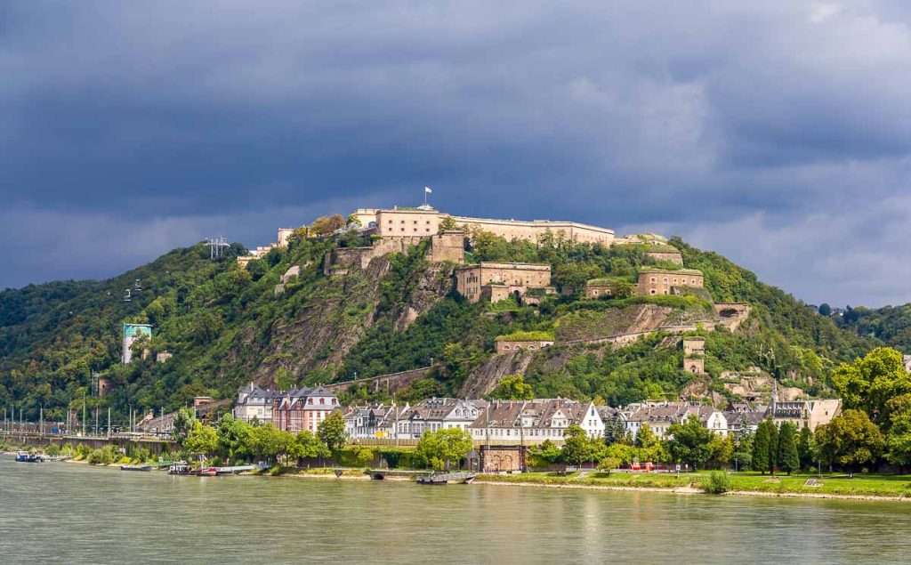 Festung Ehrenbreitstein in Koblenz